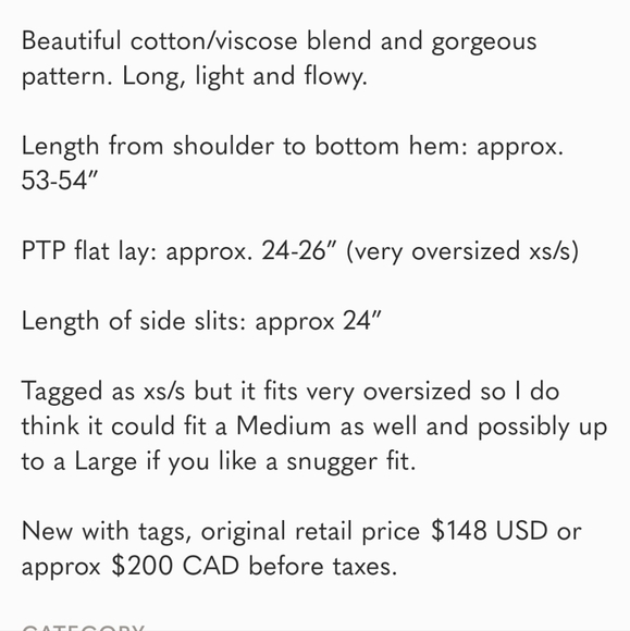 NWT Free People Robe - Picture 5 of 5